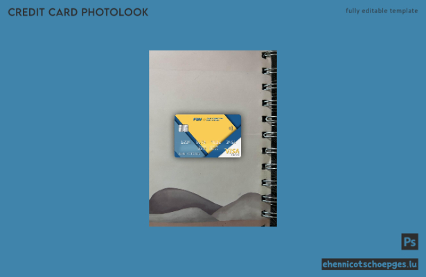Israel First International Bank Visa Electron Karte Fotoansicht Beispielvorschau